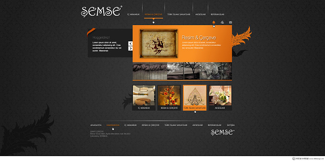 土耳其AjansPaprika網頁作品 界面設計的藝術與創新